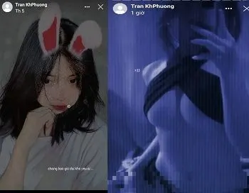 Poster of Clip sex hay em gái xem hình nhện