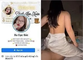 Poster of Clip Xu Cục Súc thủ dâm cho bạn trai xem siêu hay