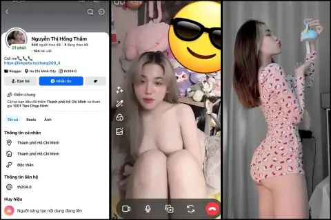 Poster of [Hot] Hot FB tiktok Nguyễn Thị Hồng Thắm call 1 tiếng 1 triệu đắt vkl mà body em nó ngon thật sự full seria clip mới Part 2