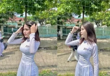 Poster of Kiều Oanh lộ clip sex với bướm tuyệt đẹp
