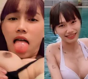 Poster of Nany2002003 Onlyfans chơi cùng bạn trai của mình