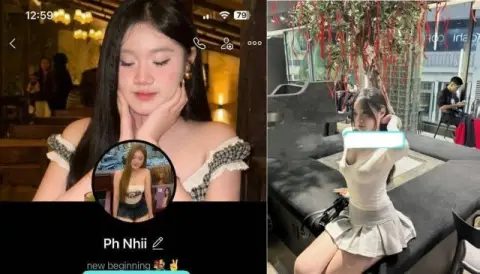 Poster of Phương Nhi nhân viên quán massage bị leak clip