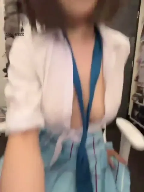 Poster of Wibu Cosplay sinh viên nứng lồn, Vú To Ko lông, live sex Thủ dâm rên rỉ Tê lồn múp