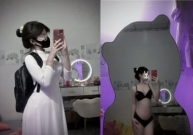 Sex áo dài em Thu Hiền nóng bỏng